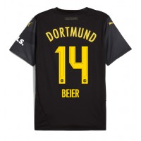 Muški Nogometni Dres Borussia Dortmund Maximilian Beier #14 Gostujuci 2024-25 Kratak Rukav